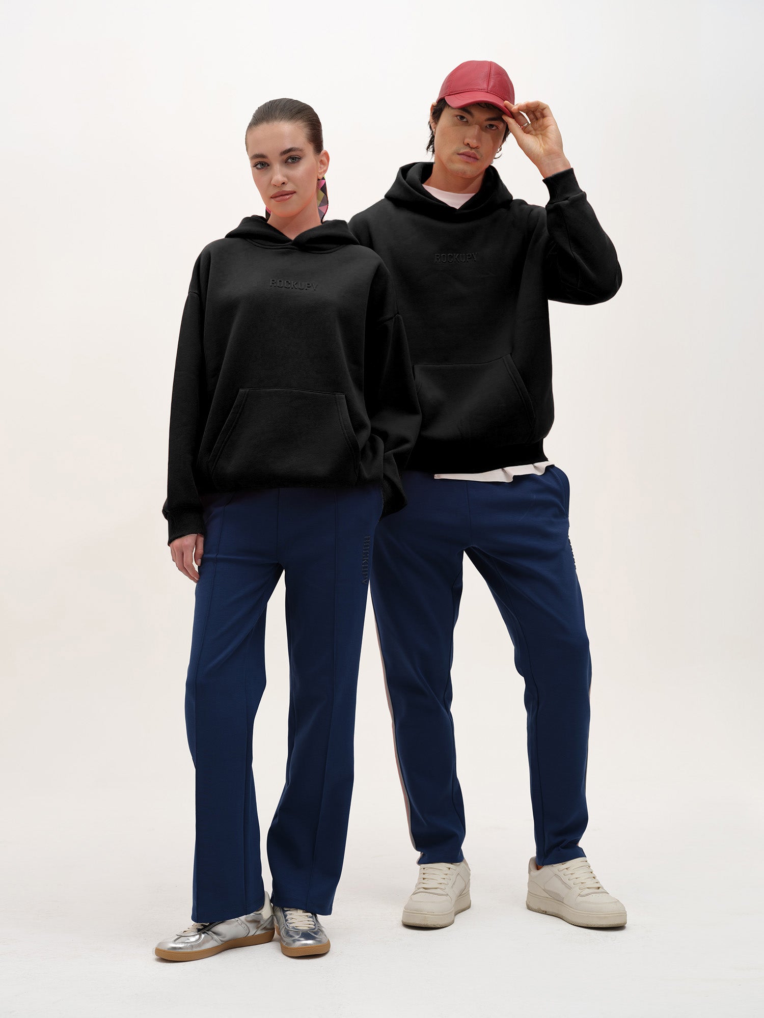 Andriel Oversize Hoodie Black - Rockupy