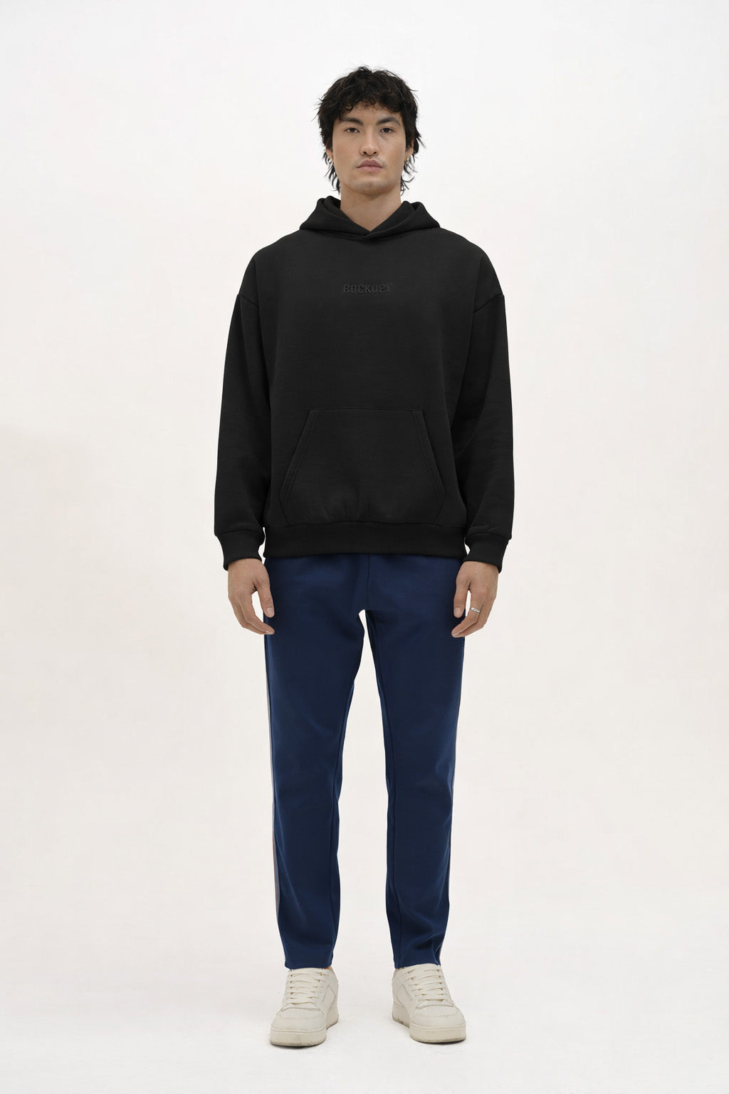 Andriel Oversize Hoodie Black - Rockupy