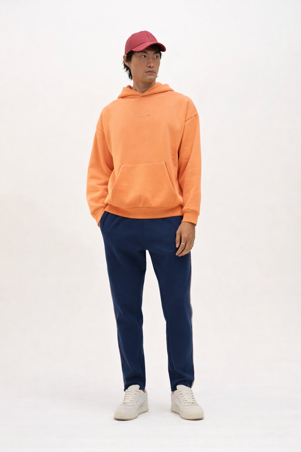 Andriel Oversize Hoodie Mask Melon - Rockupy