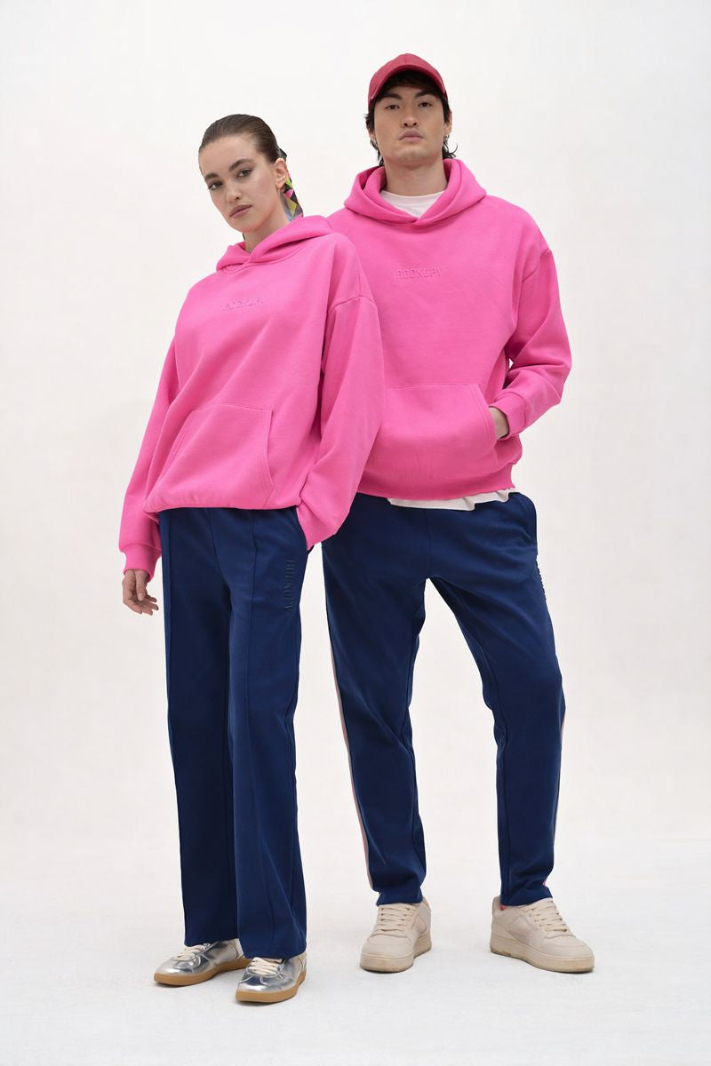 Andriel Oversize Hoodie Pink - Rockupy