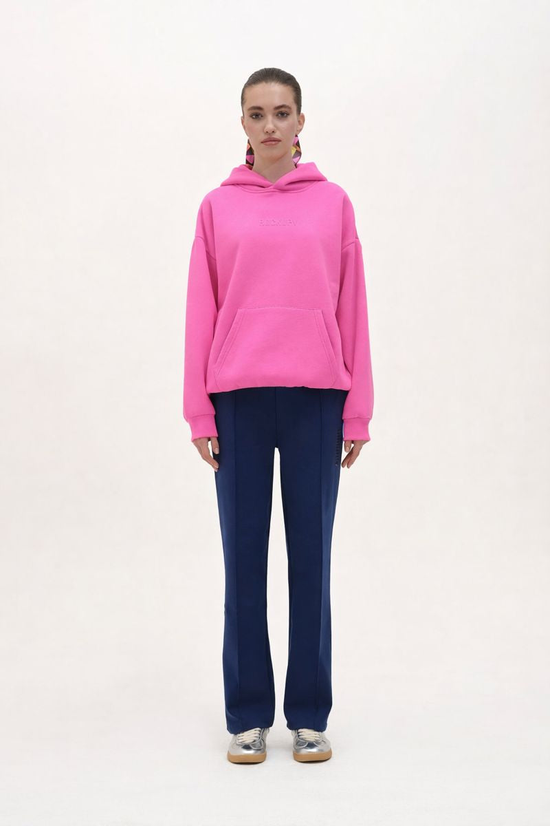Andriel Oversize Hoodie Pink - Rockupy
