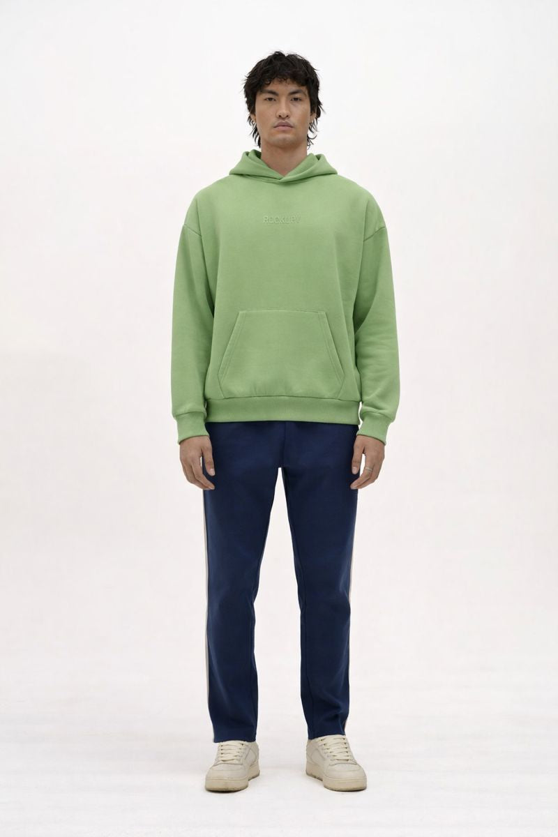 Andriel Oversize Hoodie Shale Green - Rockupy