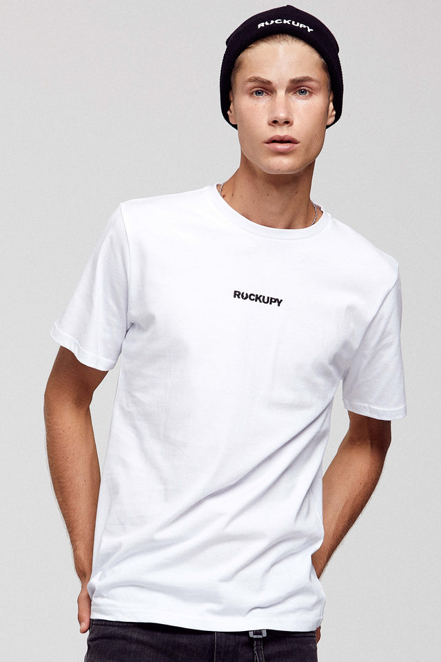 T-Shirt Basic Unisex in Weiß