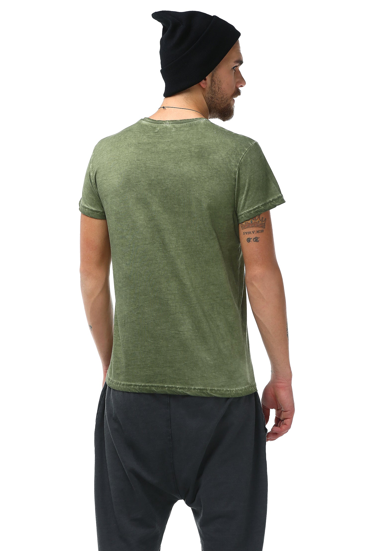 Male Skull Printed T-Shirt - Rockupy