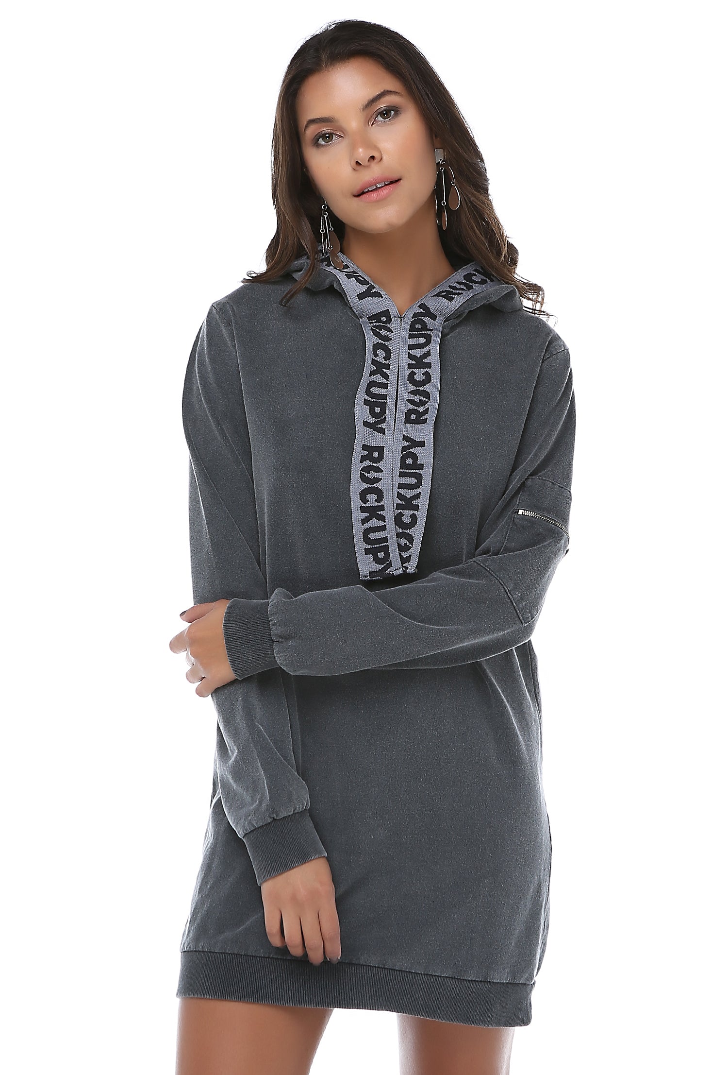 Women Hoody Dress - Rockupy