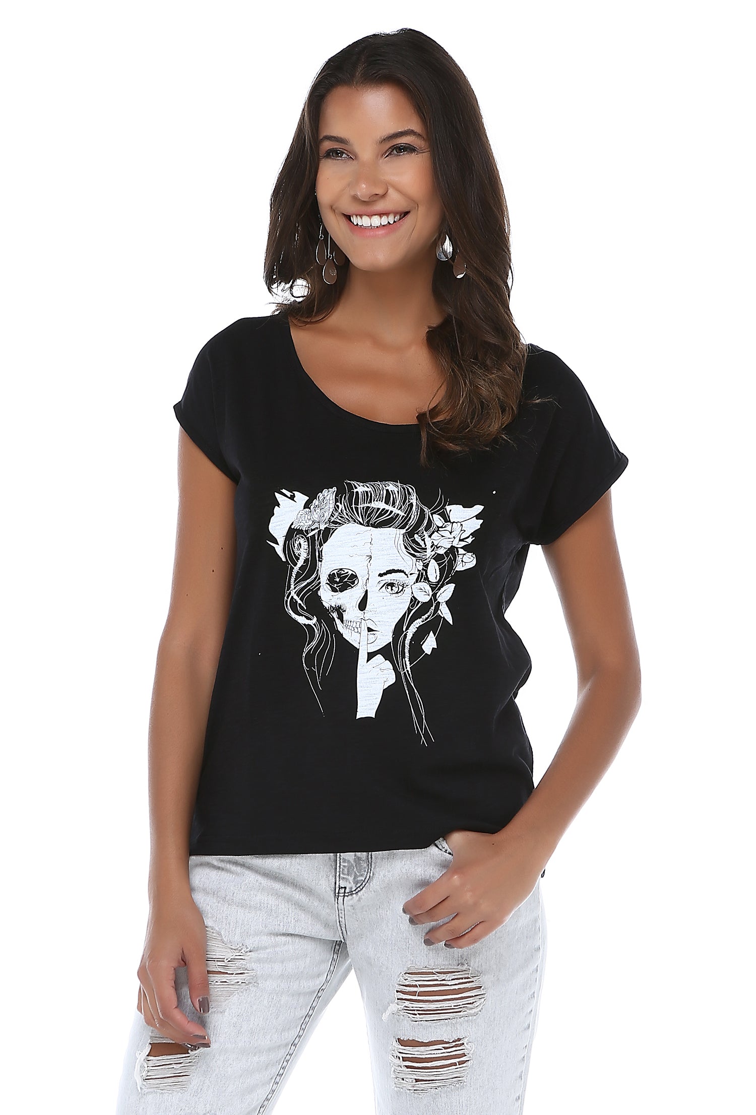 Women Printed T-Shirt - Rockupy