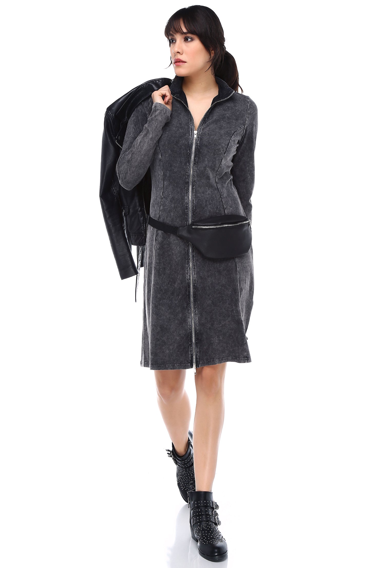 Women Longsleeve Dress - Rockupy