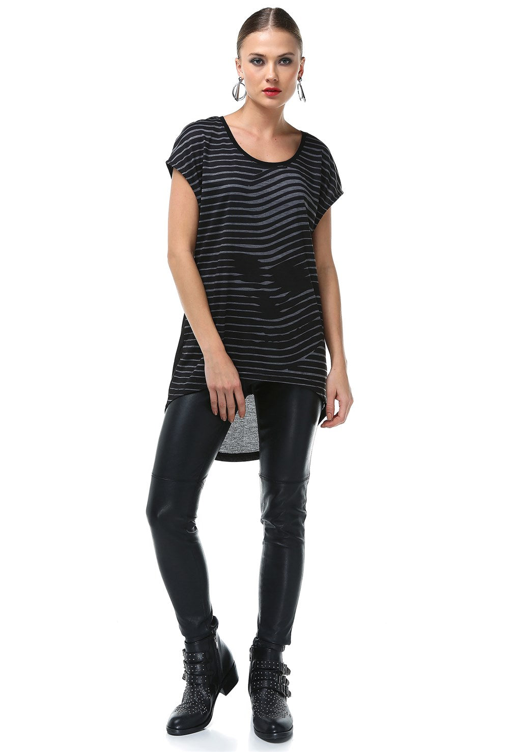 Skull Printed Tunic - Rockupy