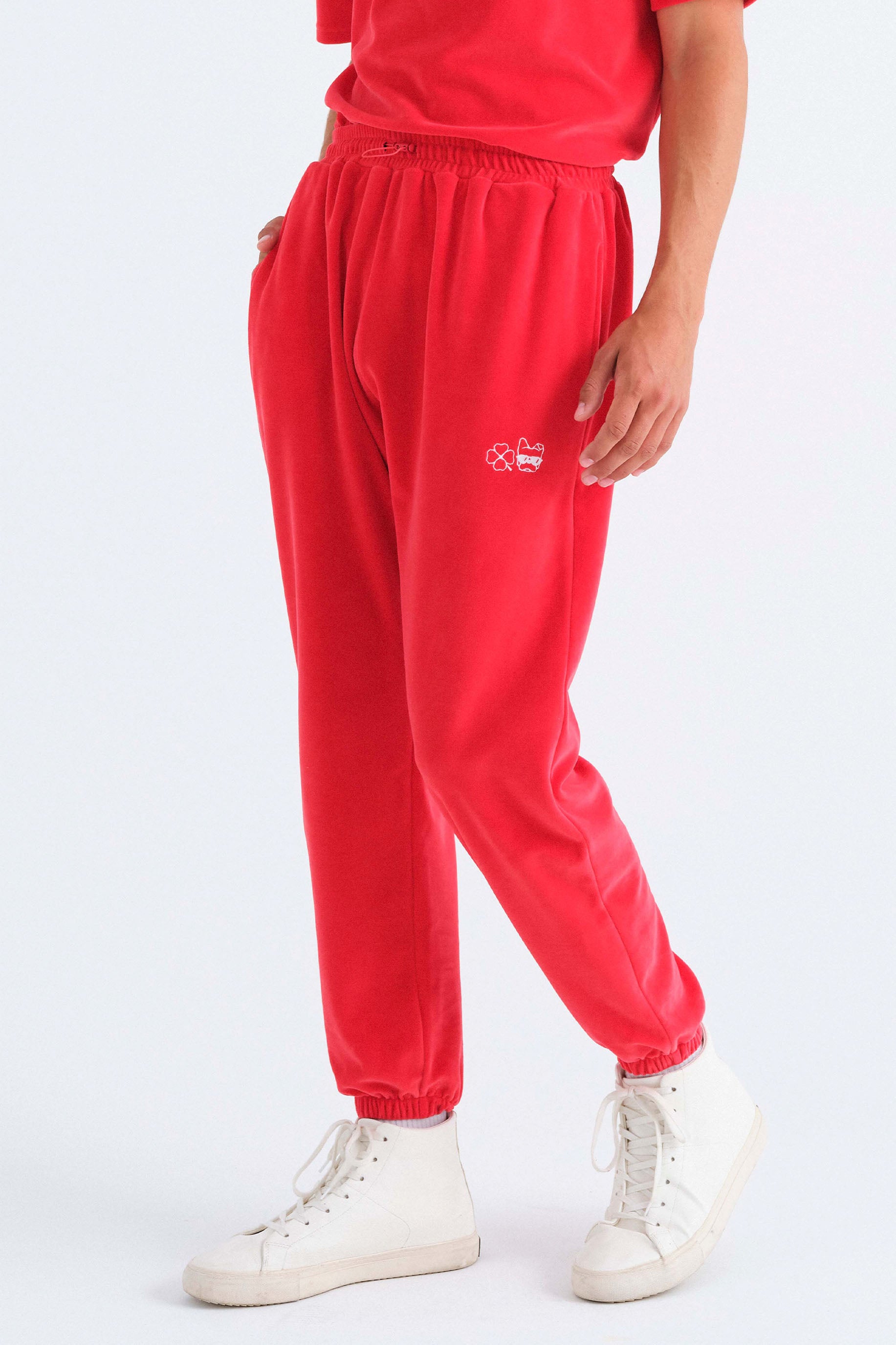 Jogginghose Unisex Varun aus Samt