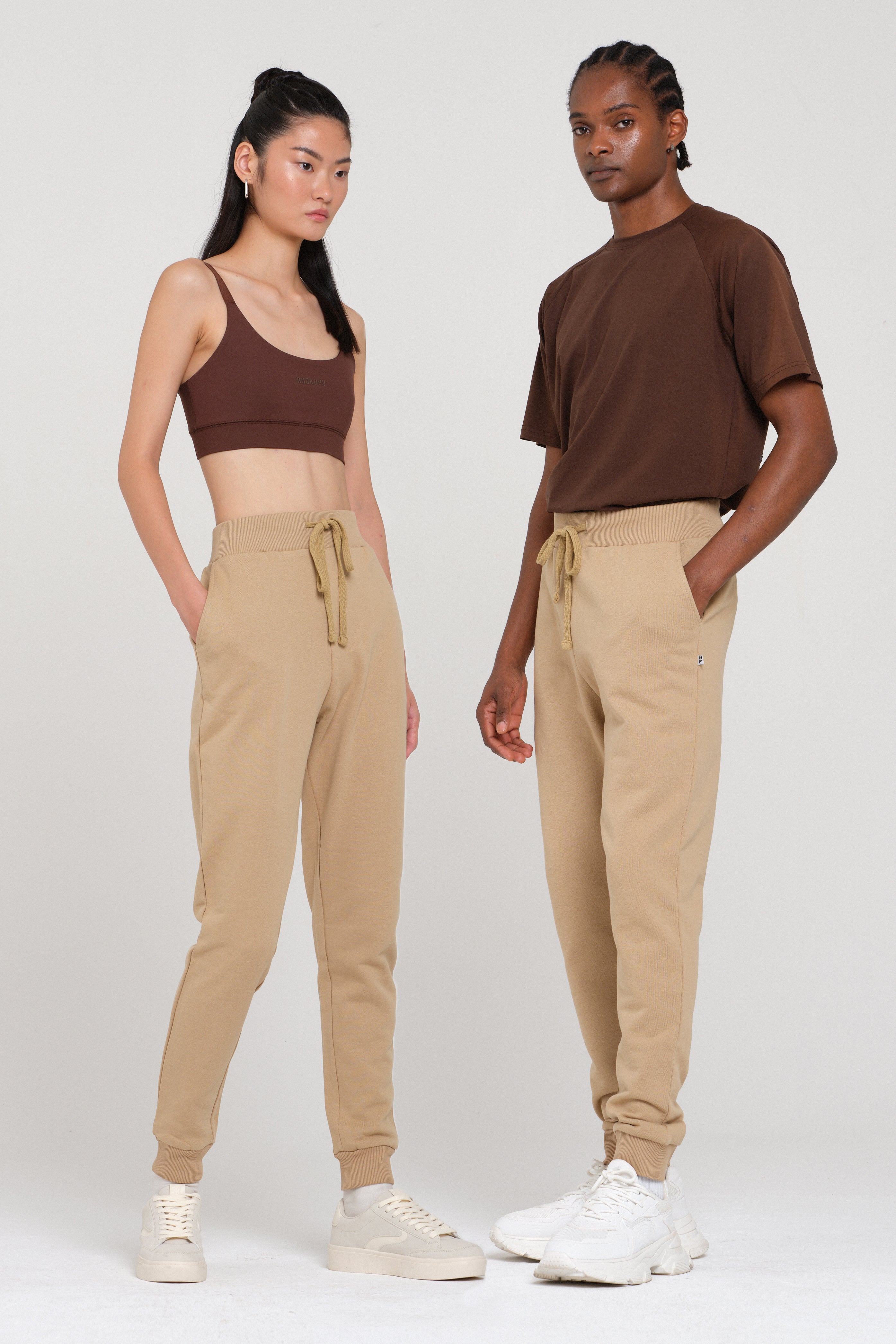 Jogginghose Unisex Jules in Irish Cream