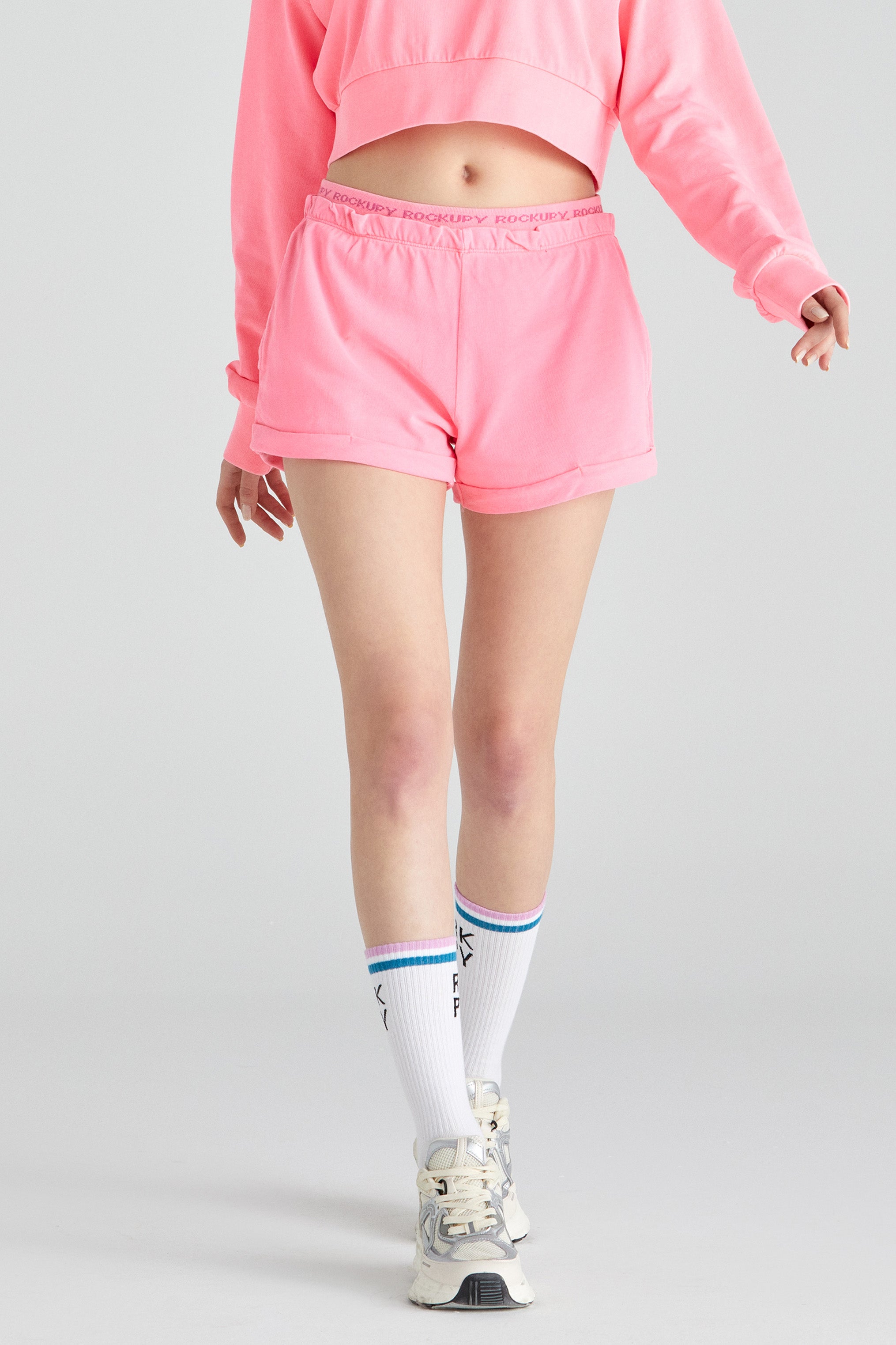 Shorts für Damen Madita in Pink