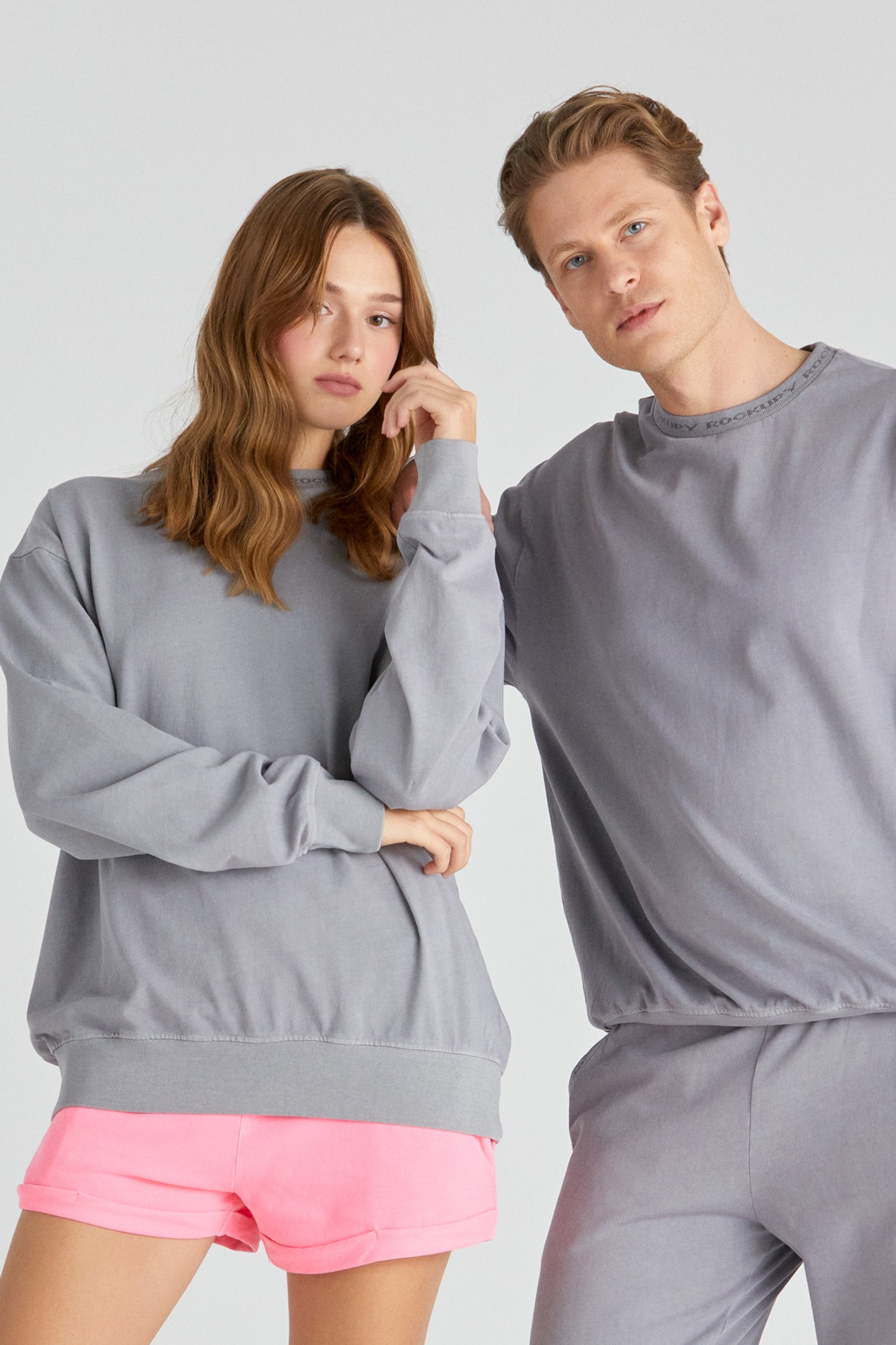 Sweatshirt Unisex Makana Gray