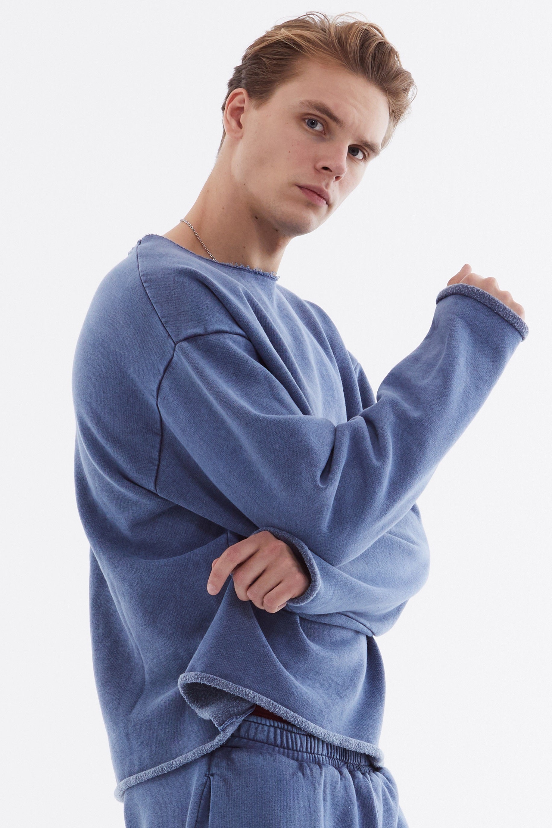 Sweatshirt für Herren in Indigo
