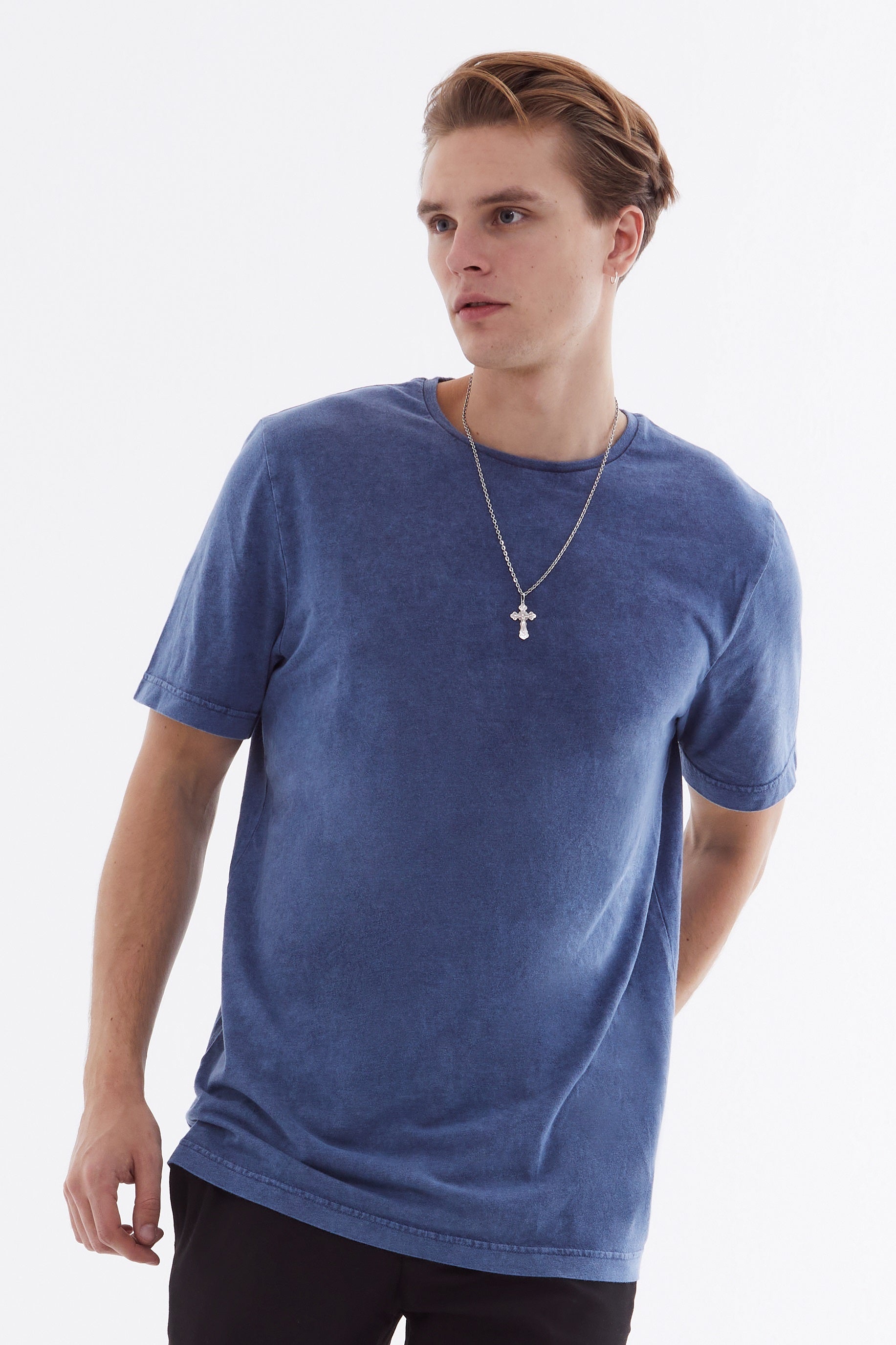 T-Shirt für Herren in Indigo