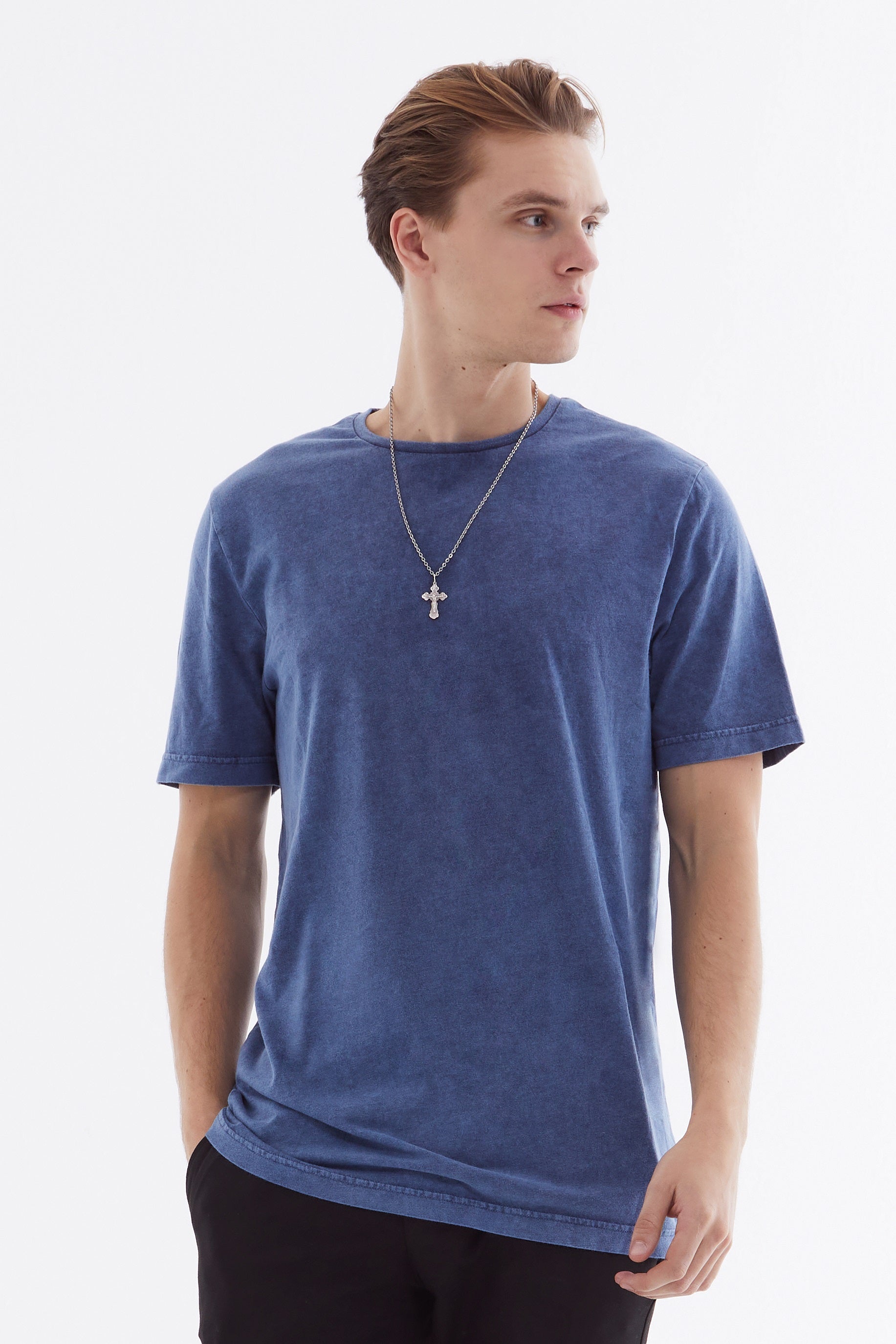 T-Shirt für Herren in Indigo