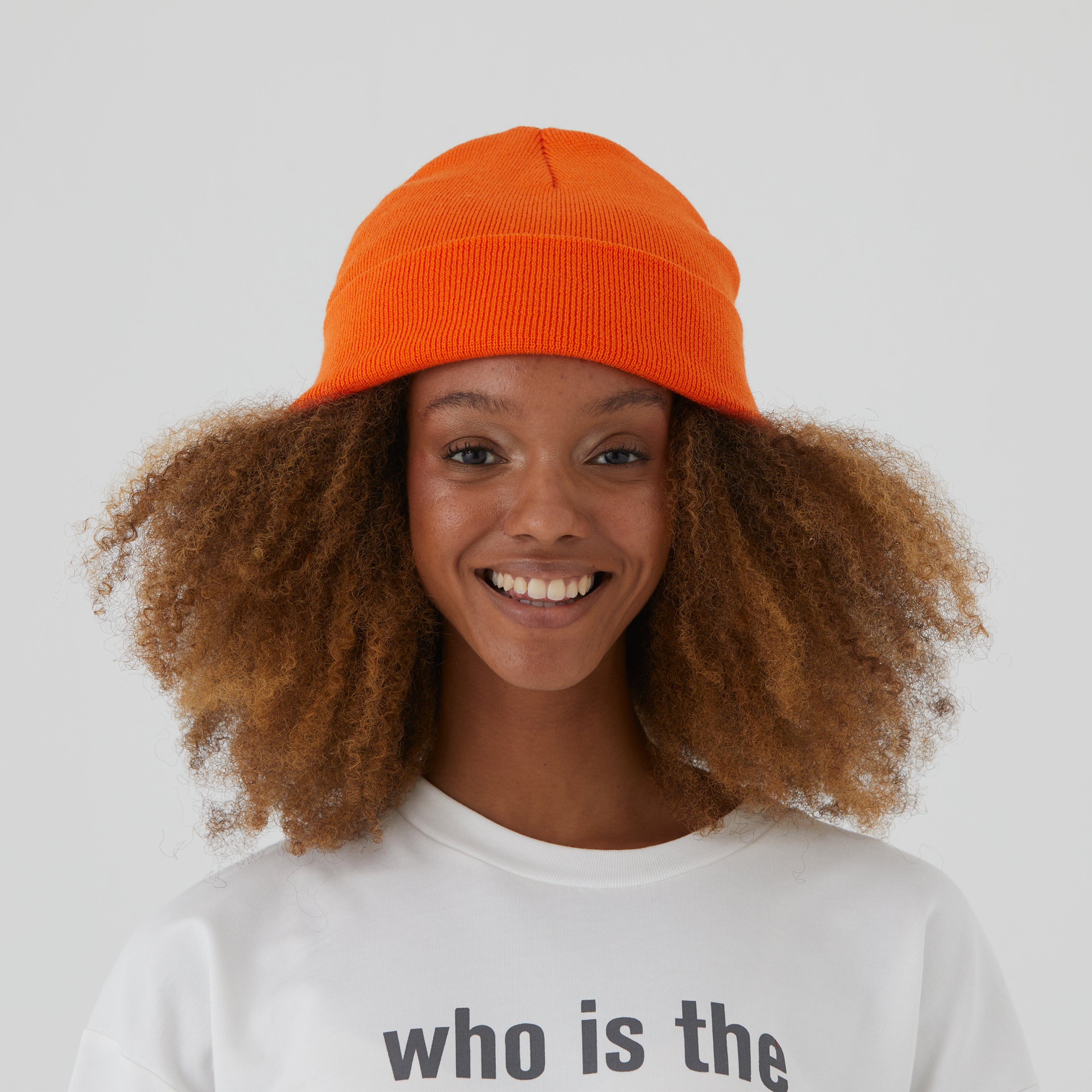 Beanie Unisex in Orange