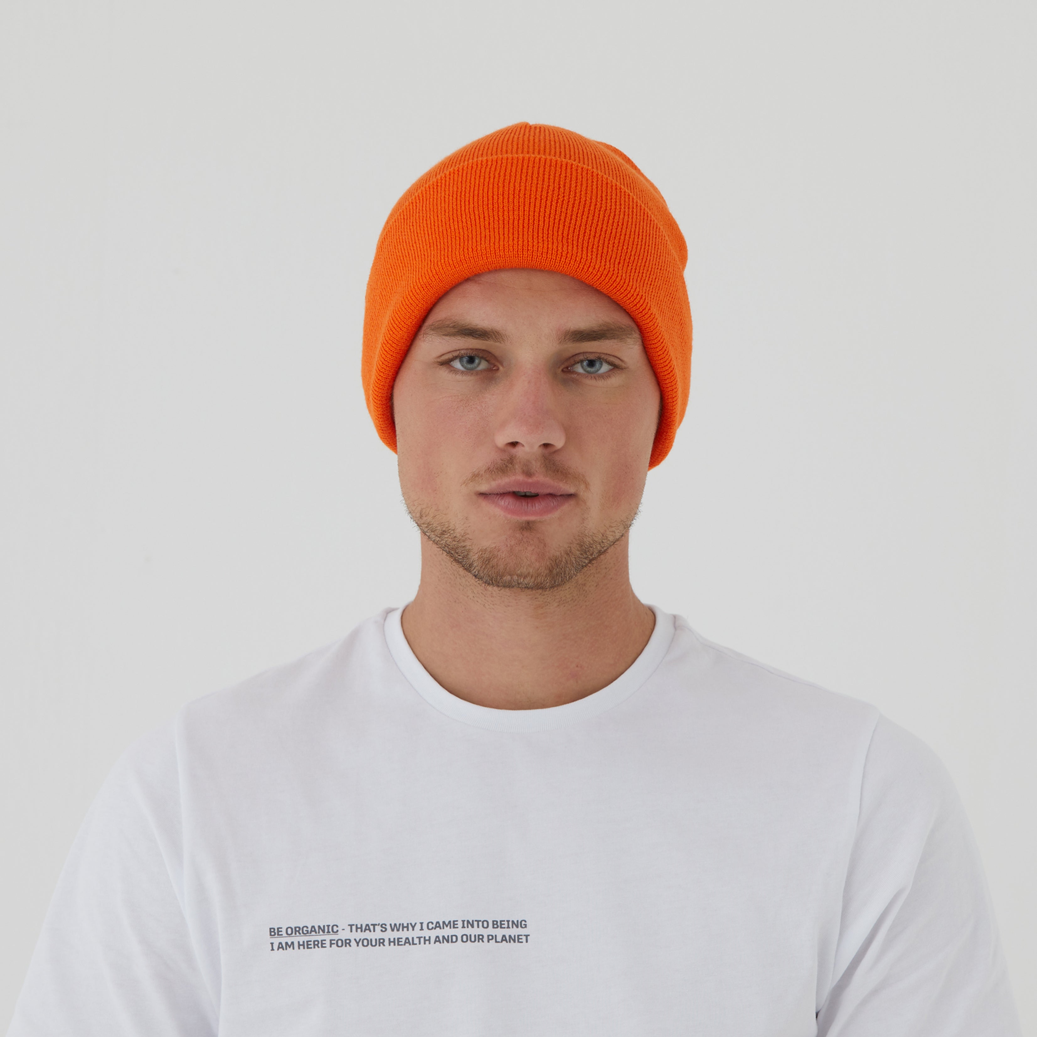 Beanie Unisex in Orange