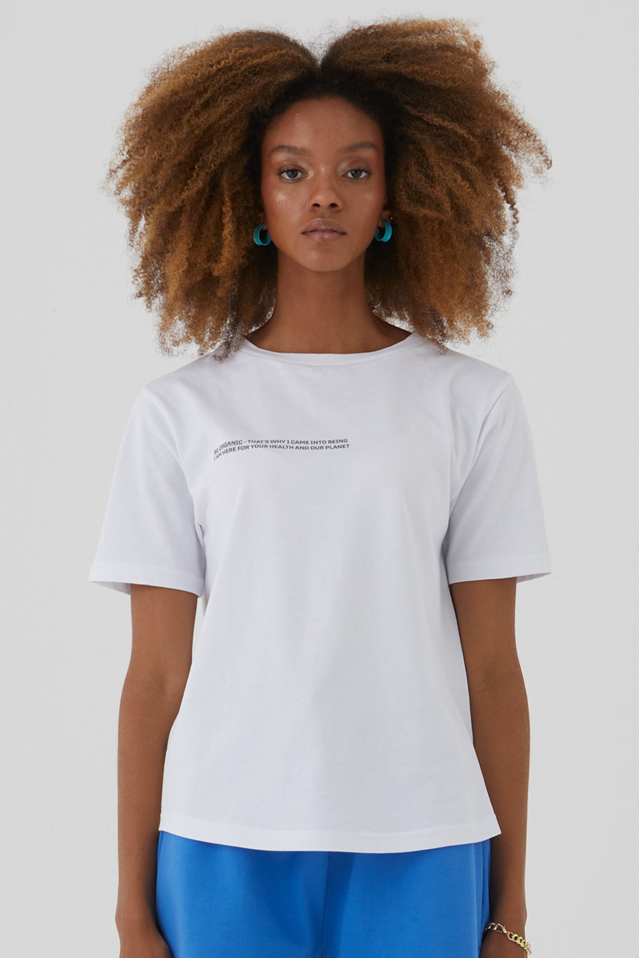 Organic T-Shirt für Damen Okellani in Weiß