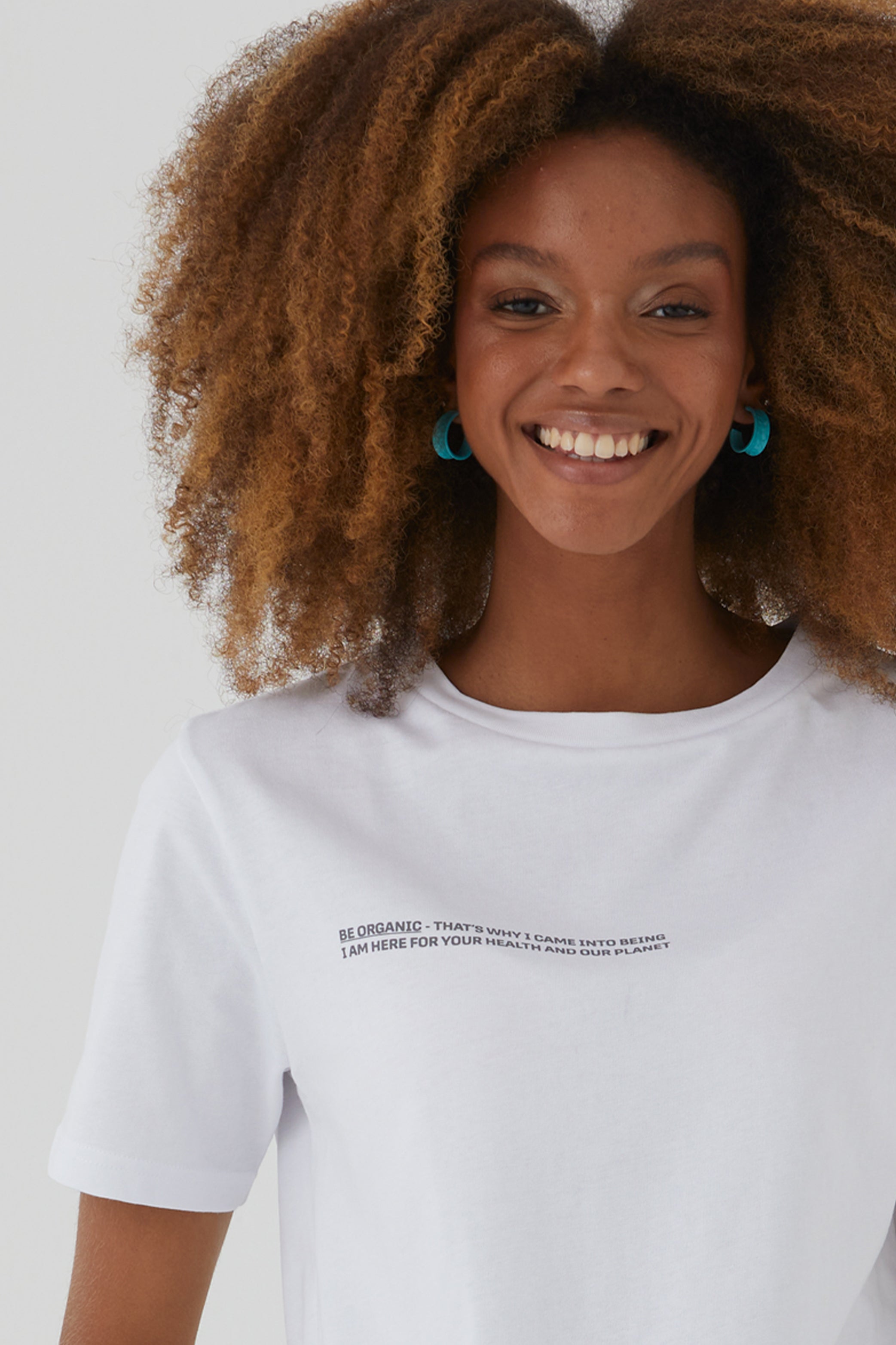 Organic T-Shirt für Damen Okellani in Weiß