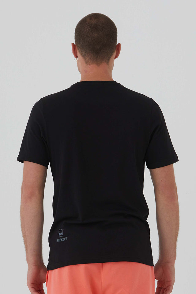 Organic T-Shirt für Herren Onur in Schwarz