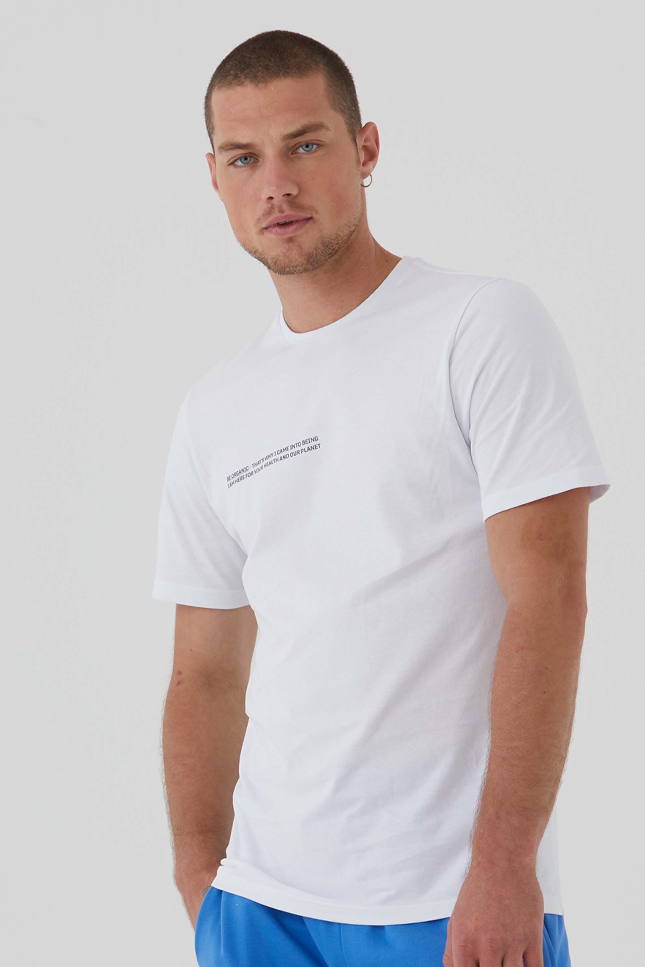 Organic T-Shirt für Herren Onur in Weiß