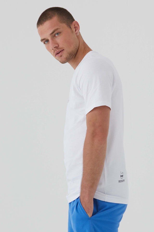 Organic T-Shirt für Herren Onur in Weiß