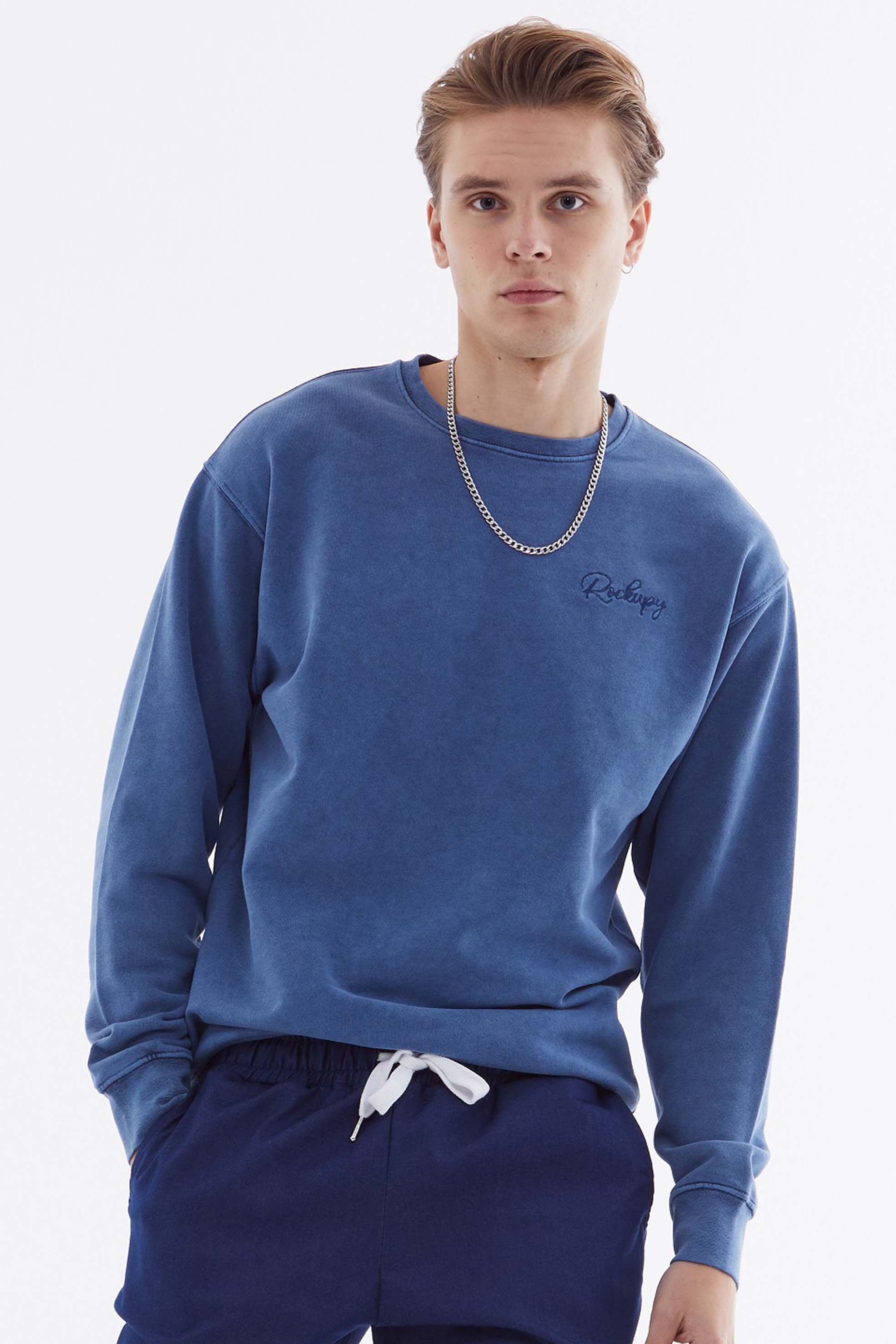 Sweatshirt Unisex in Blau